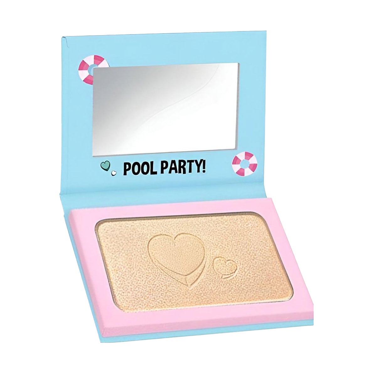 Компактний хайлайтер для обличчя Misslyn Pool Party Highlighter 01 Champagne Gold, 6 г